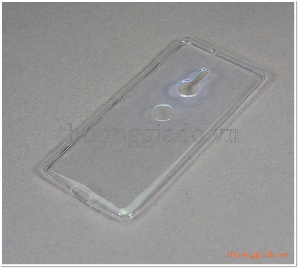 Ốp lưng silicone Sony Xperia XZ3 (6.0"), ốp dẻo trong suốt siêu mỏng