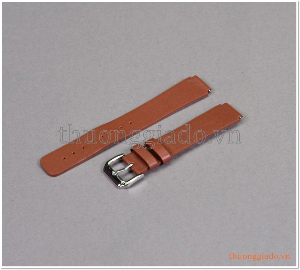 Dây đồng hồ Huawei Watch (18mm), dây da bò màu nâu