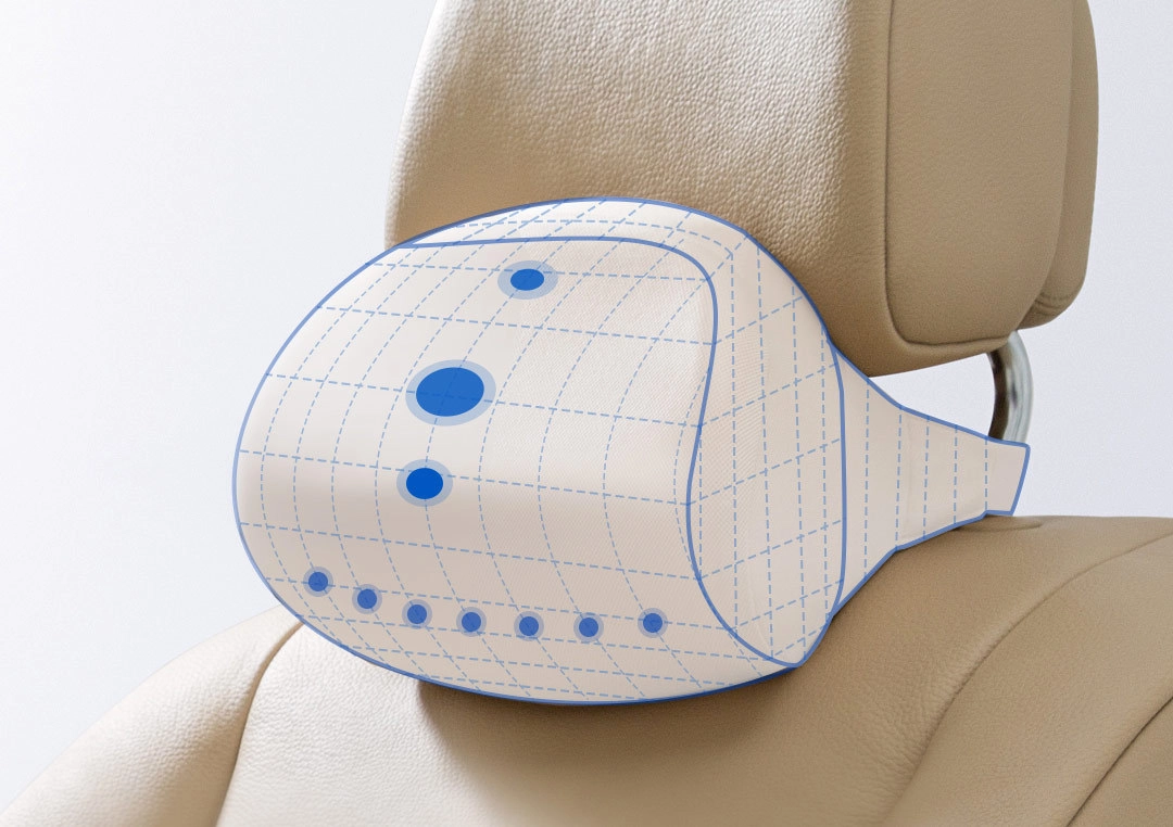 Bộ gối đệm đầu và lưng trên ô tô Xiaomi Roidmi R1