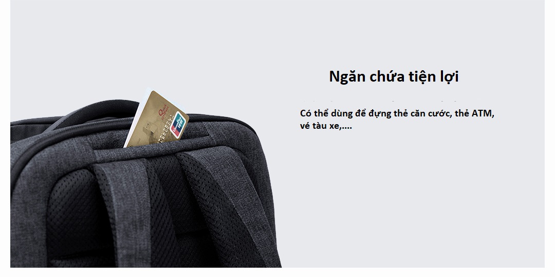 Ba lô (balo) du lịch đa năng Xiaomi 26L - XMSJB02RM (thế hệ 2)