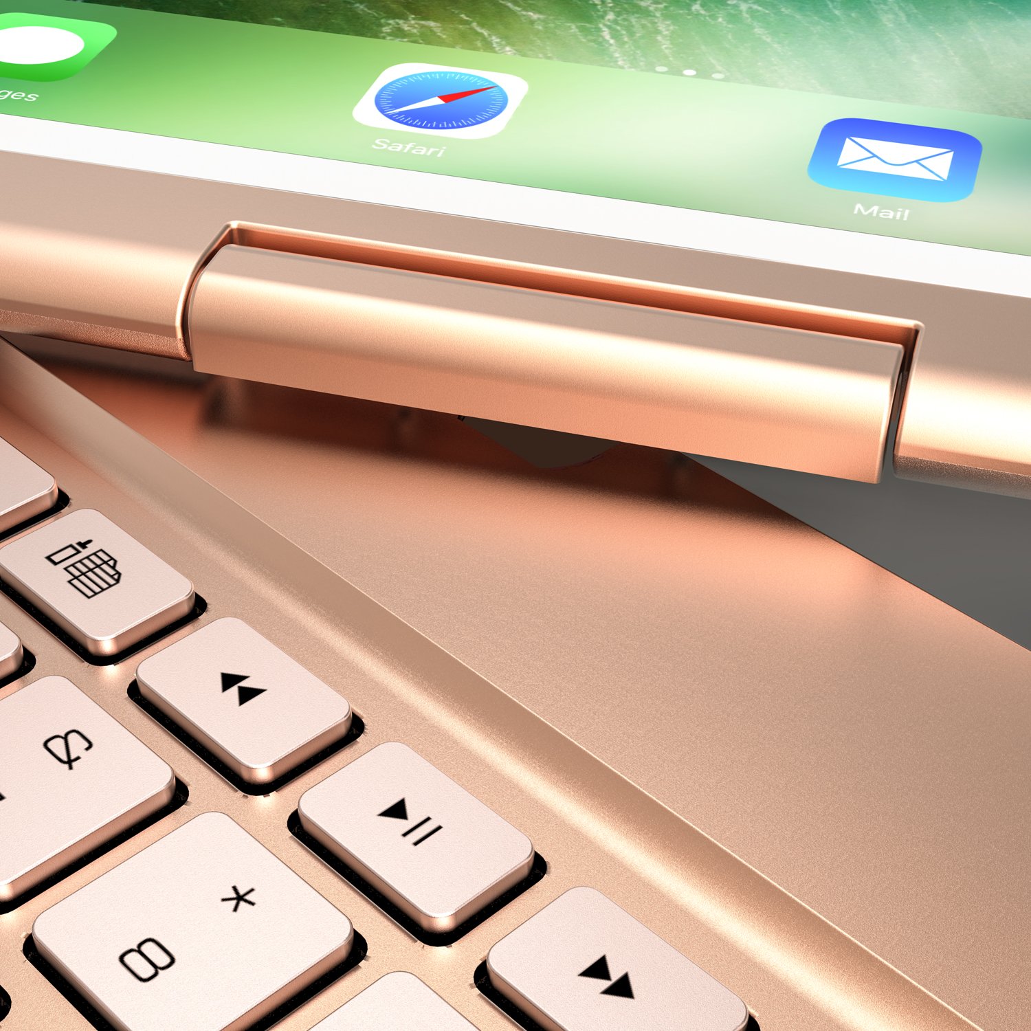 Bàn phím bluetooth iPad Pro (10.5"), Note Kee F360, xoay 360 độ