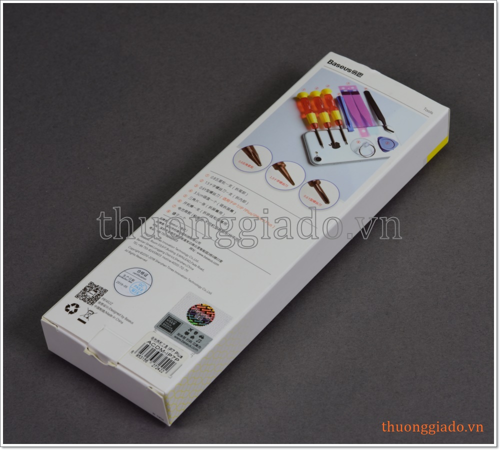 Bộ đồ nghề tháo máy, bung máy iPhone 7/ 7 Plus, iPhone 8, iPhone 8 Plus (hiệu Baseus)