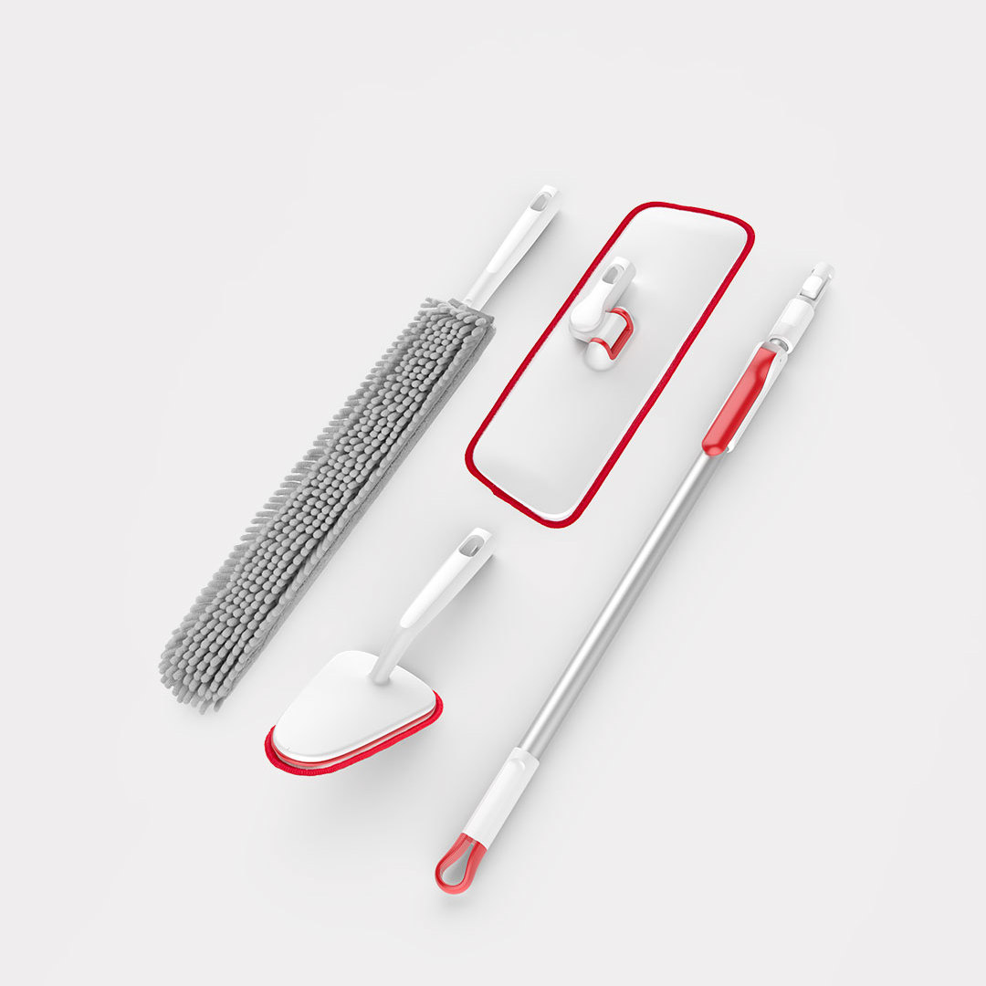 Bộ dụng cụ vệ sinh đa năng Xiaomi iClean YB-01+YB-02+YB-03