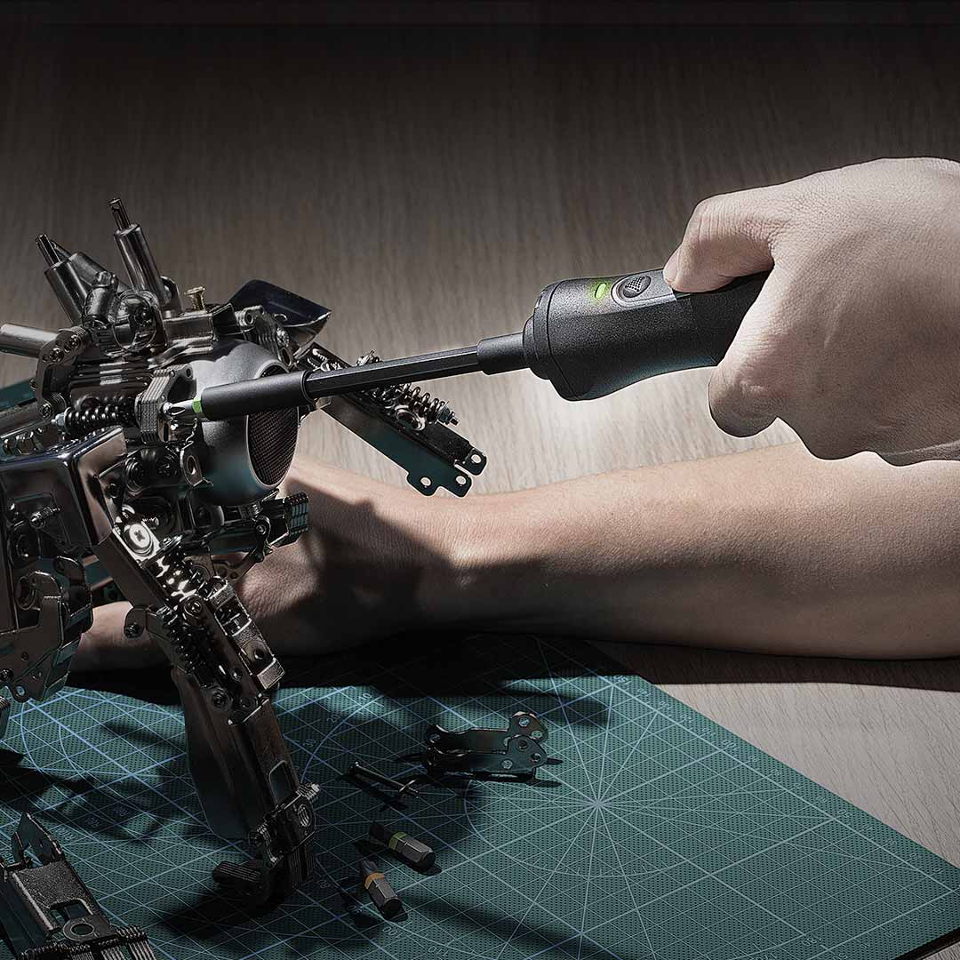 Bộ tua vít điện Xiaomi  Wiha ZU Hause màu đen