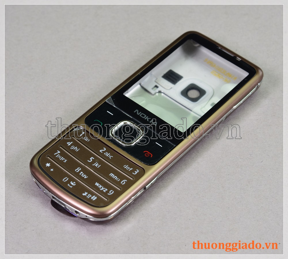 Bộ vỏ Nokia 6700c màu nâu coffee (gồm cả phím bấm)