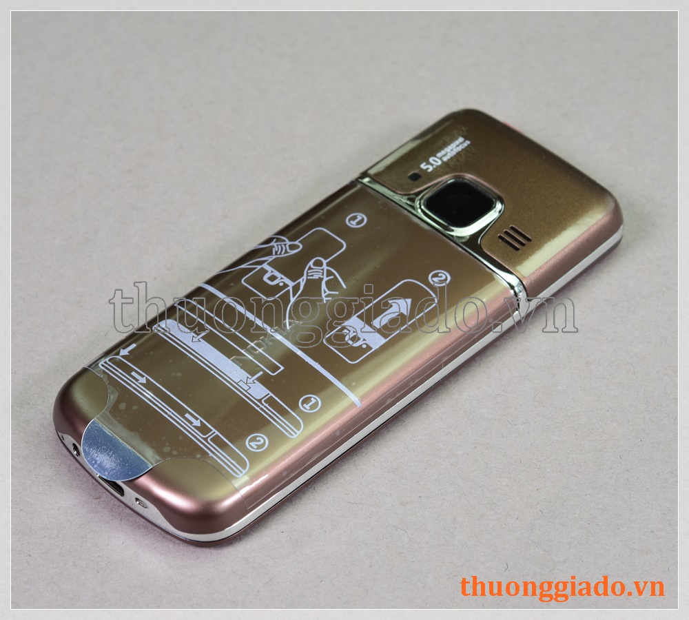 Bộ vỏ Nokia 6700c màu nâu coffee (gồm cả phím bấm)