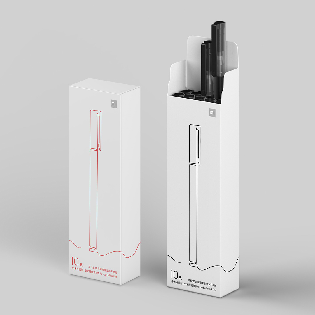Bút bi Xiaomi Kaco MJZXB02WC 0.5mm (hộp 10 cái)