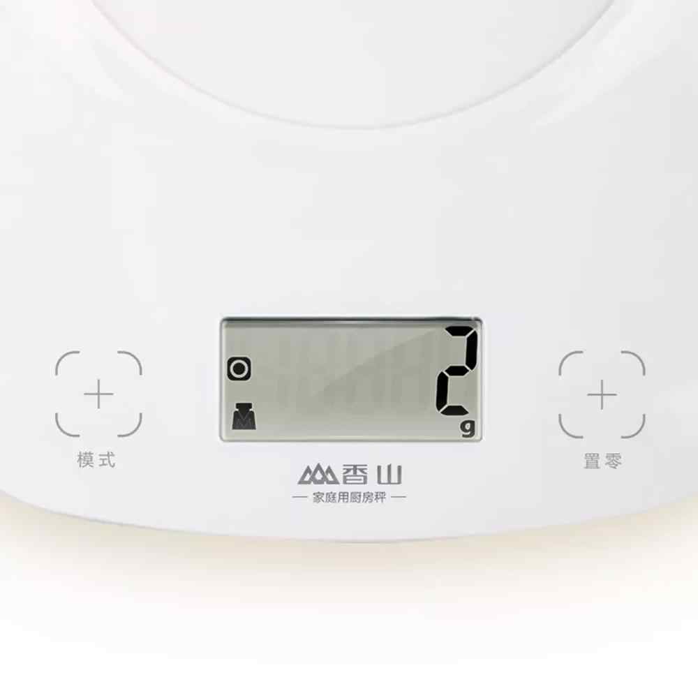 Cân bếp điện tử Xiaomi SENSSUN EK9643K (màn hình LCD, kèm theo khay đựng)