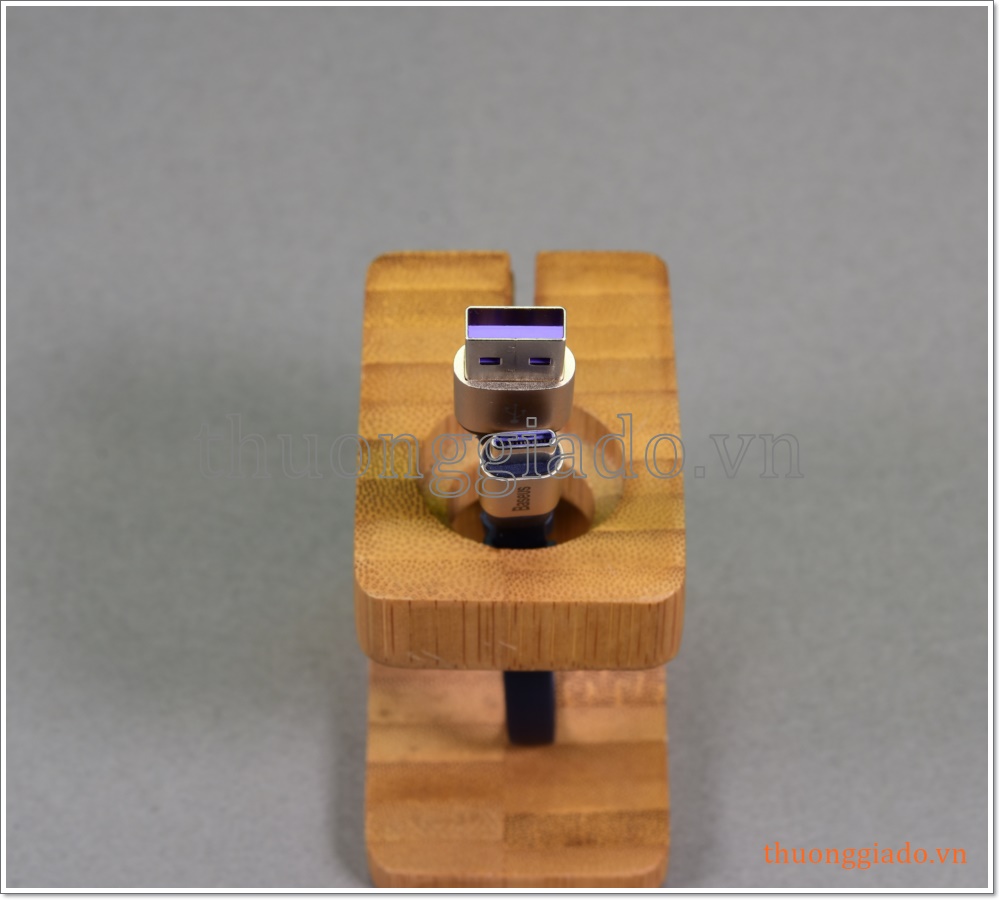 Cáp sạc usb-c cho Huawei loại ngắn (hỗ trợ sạc nhanh, max 5A) hiệu Baseus