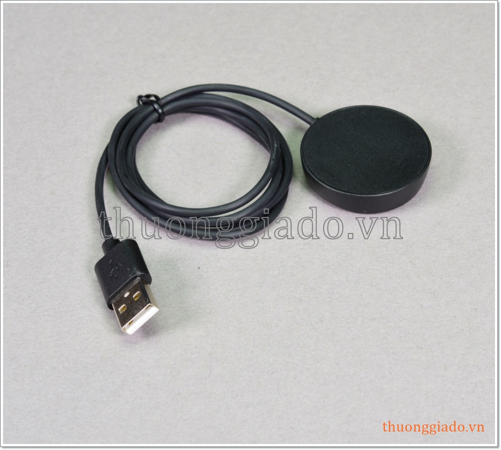Cáp sạc usb Huami Amazfit A1807 (cáp usb liền đế sạc, chiều dài dây 1 mét)