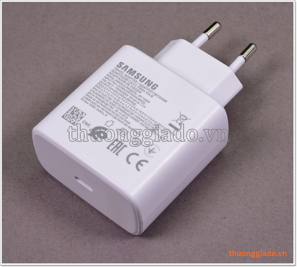 Củ sạc nhanh Samsung EP-TA845 (45W), N975, N985, G985,G998, Surface Pro 4, Surface Pro 5