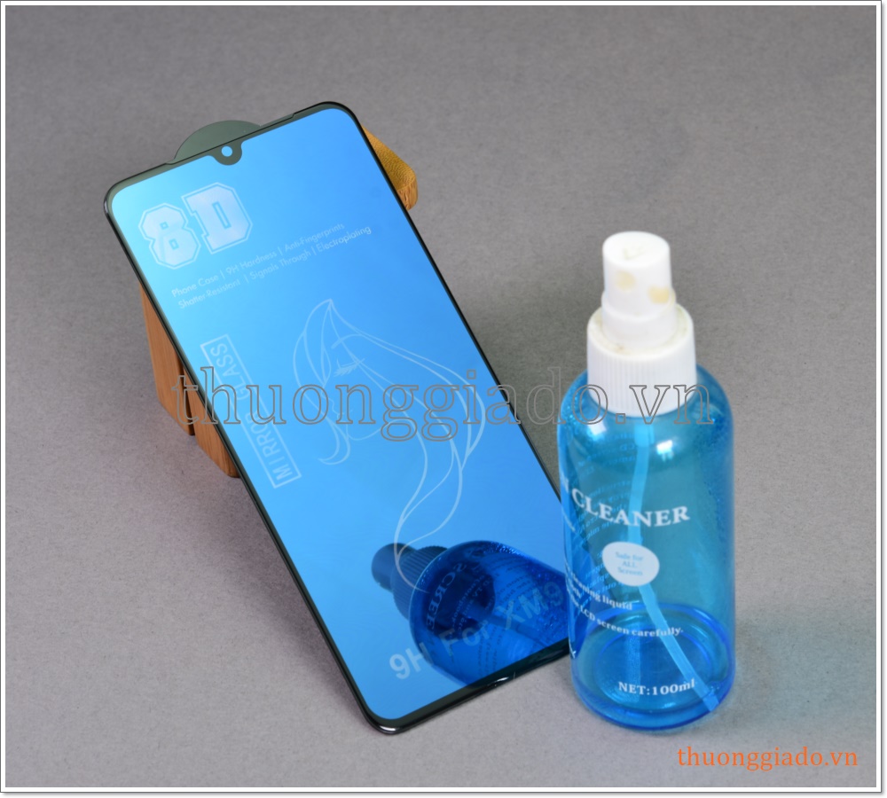 Dán màn hình soi gương iPhone 7 Plus, iPhone 8 Plus (kính cường lực 8D)