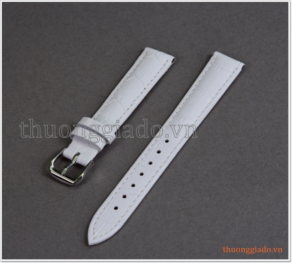Dây đồng hồ 16mm (vân cá sấu)
