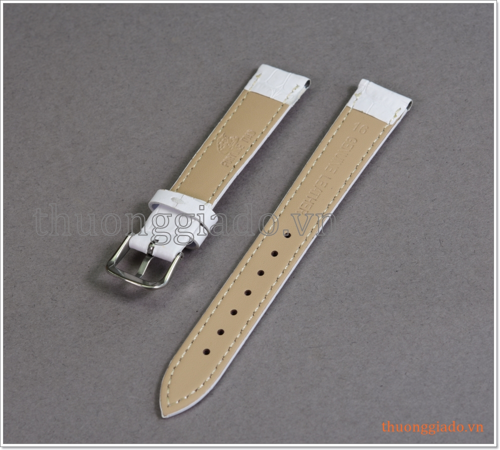 Dây đồng hồ 16mm (vân cá sấu)