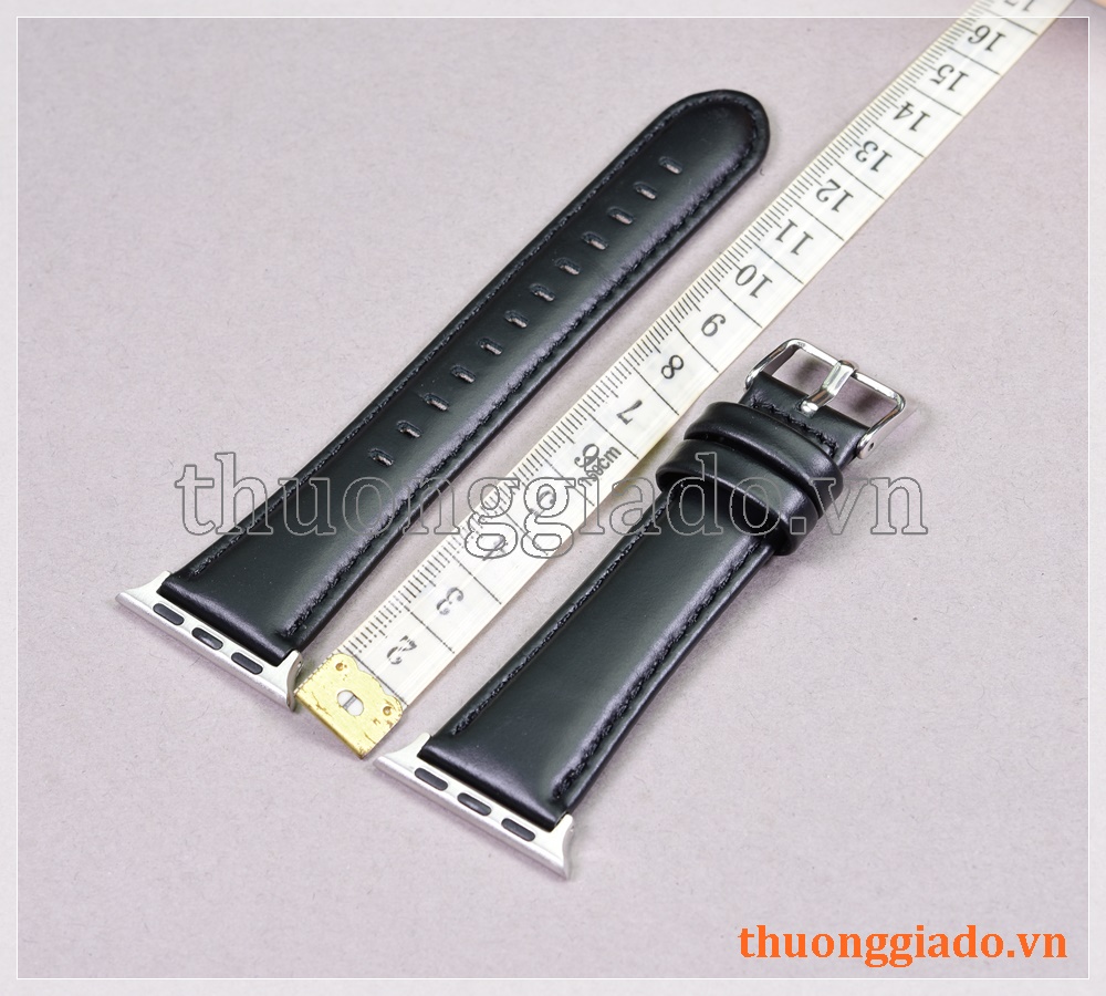 Dây đồng hồ Apple Watch 40mm/ Apple Watch 38mm (chất liệu da bò, nhiều màu)