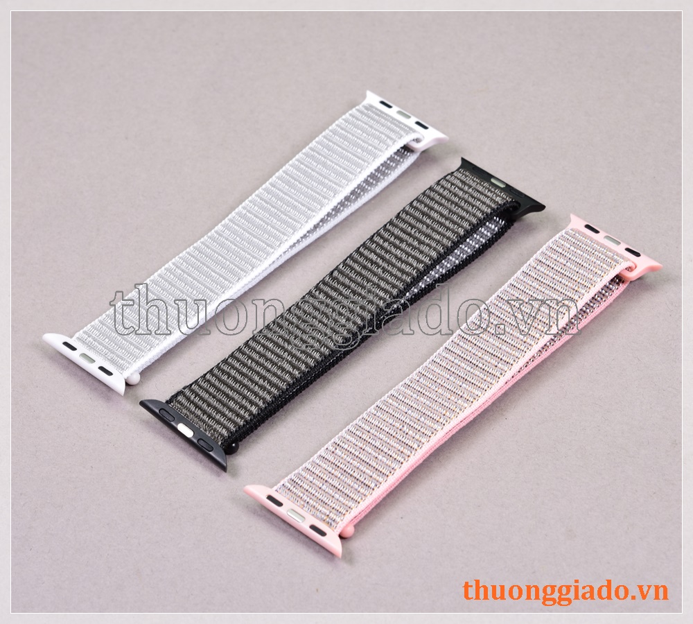 Dây đồng hồ Apple Watch 40mm/ Apple Watch 38mm (dây vải, khóa dán velco)