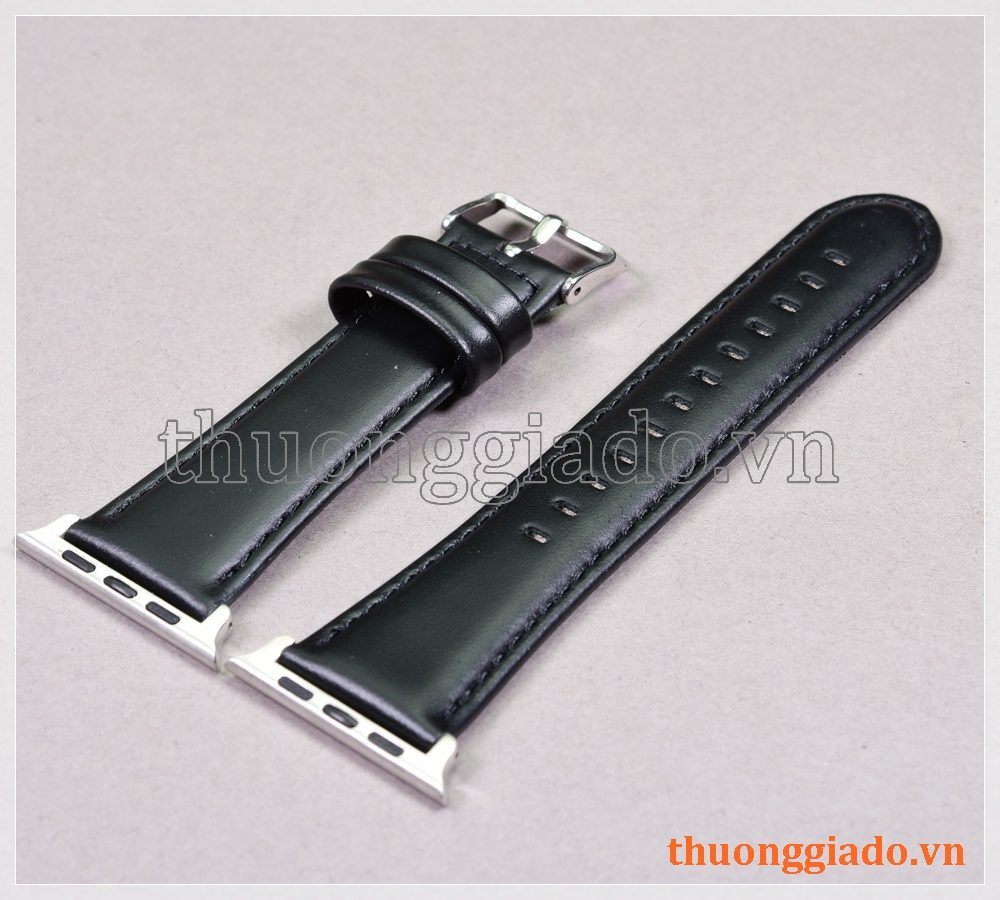 Dây đồng hồ Apple Watch 44mm/ Apple Watch 42mm (chất liệu da bò, nhiều màu)