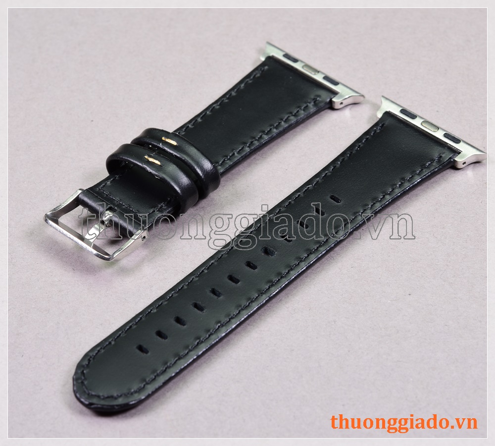 Dây đồng hồ Apple Watch 44mm/ Apple Watch 42mm (chất liệu da bò, nhiều màu)