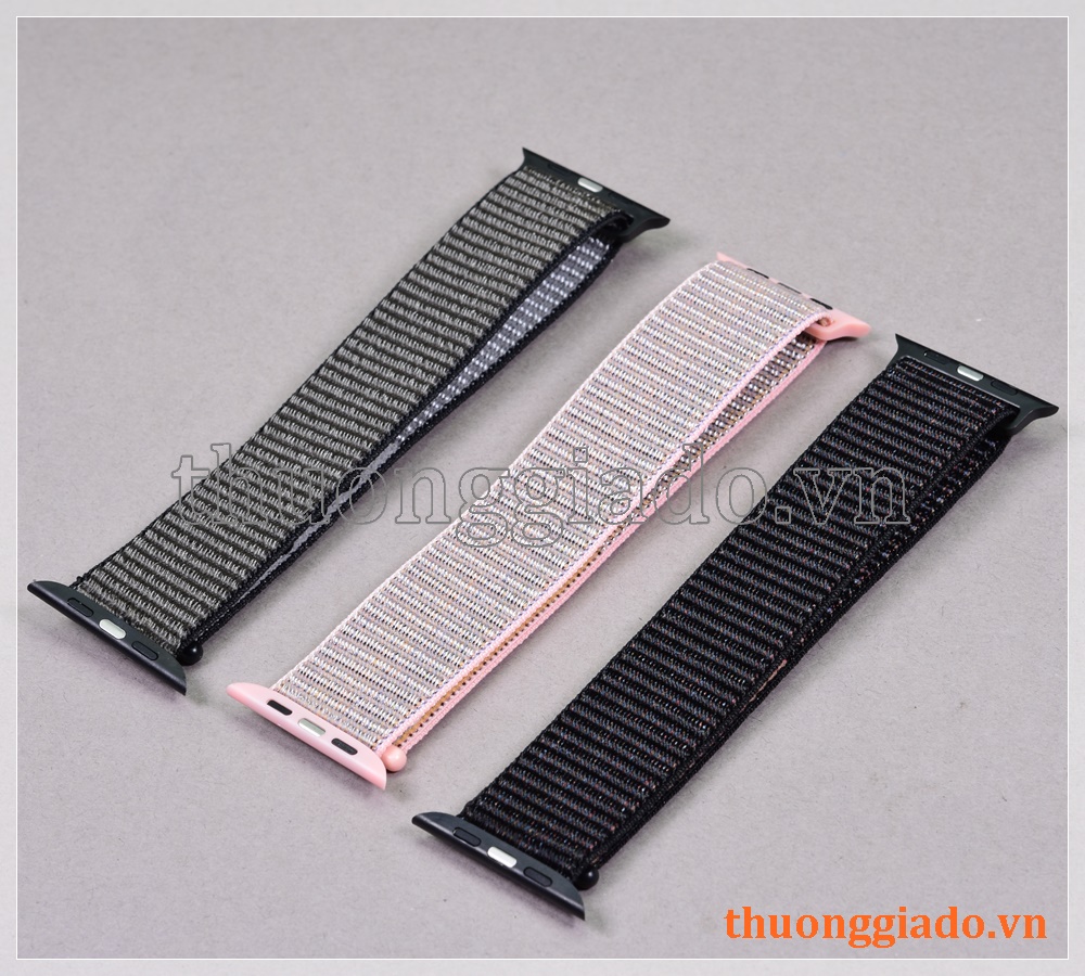 Dây đồng hồ Apple Watch 44mm, Apple Watch 42mm (dây vải, khóa Velco)