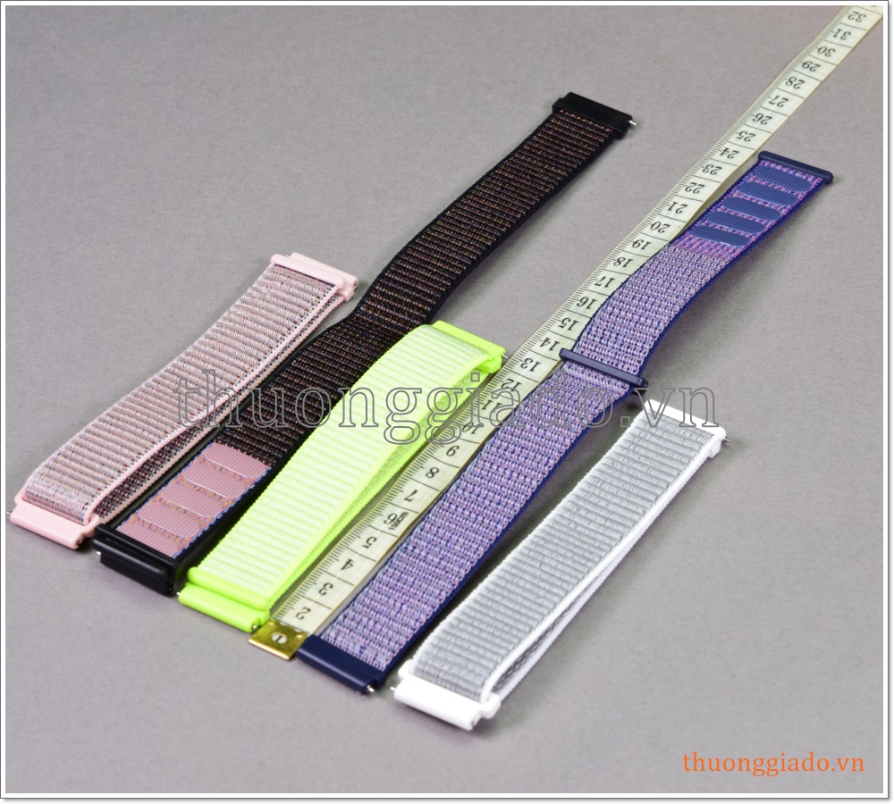 Dây đồng hồ Samsung Galaxy S3 Classic, Galaxy Watch (22mm, dây vải, khóa dính velco)