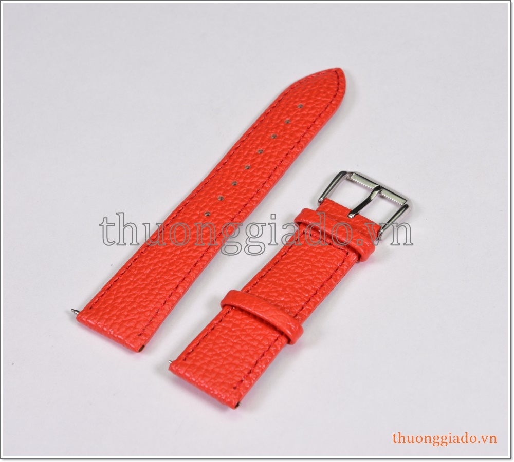 Dây đồng hồ smart watch 22mm, gear s3,, galaxy watch 46mm (da bò, bề mặt sần)