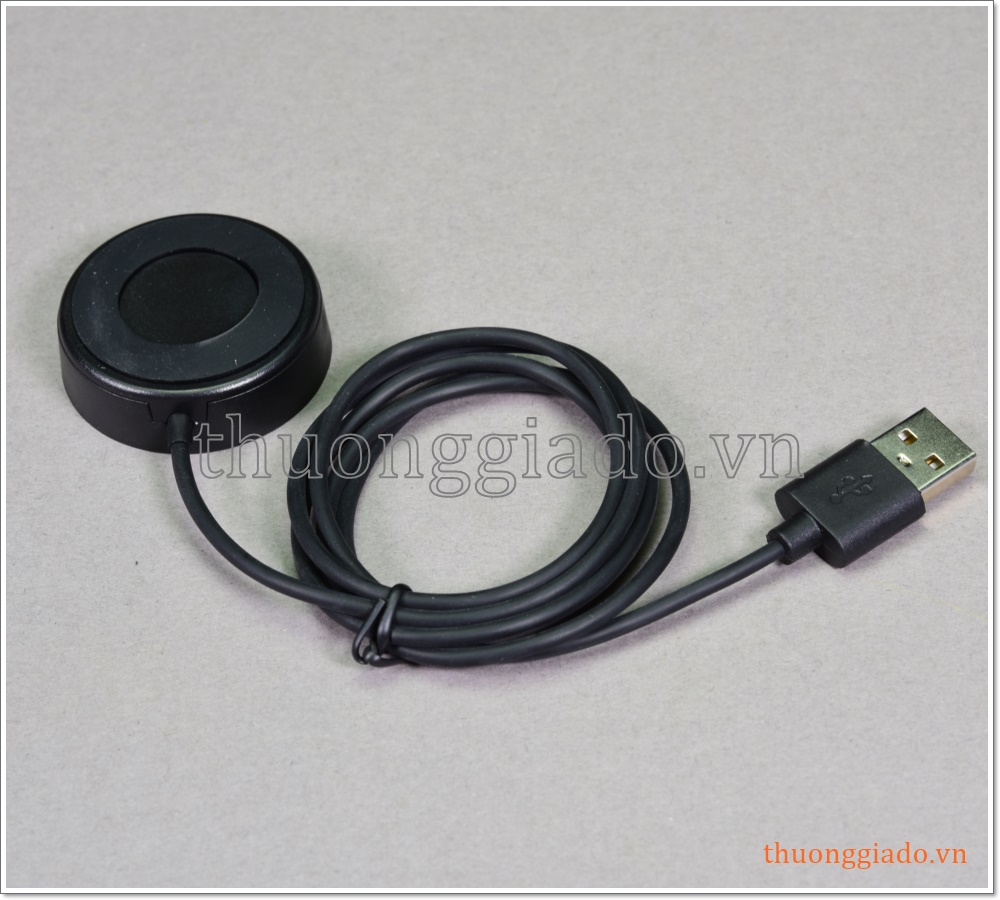 Đế sạc pin cho TicWatch C2, đế sạc điện cho đồng hồ thông minh, cáp usb dài 1m