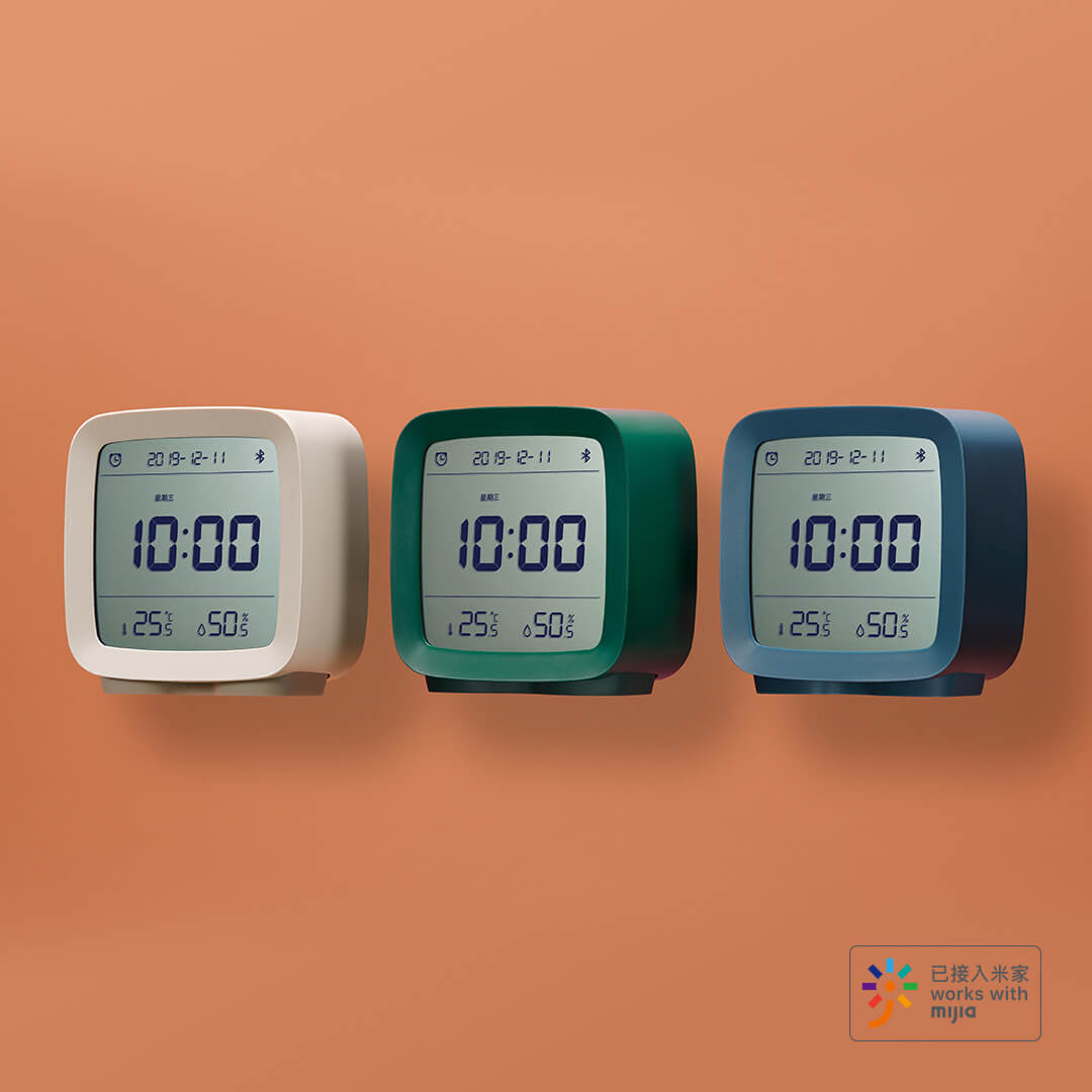 Đồng hồ báo thức Xiaomi Qingping CGD1 (kết nối Mihome, báo nhiệt độ, độ ẩm)