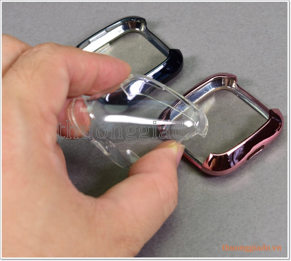 Ốp silicone cho Fitbit Versa (ốp dẻo bao bọc bảo vệ toàn thân vỏ)