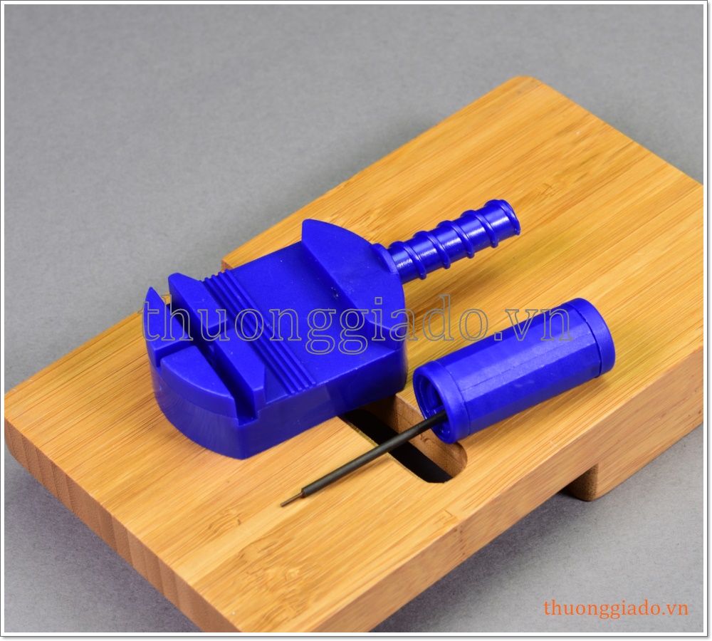 Dụng cụ cắt mắt dây đồng hồ, thiết bị tháo mắt dây đồng hồ (màu xanh)