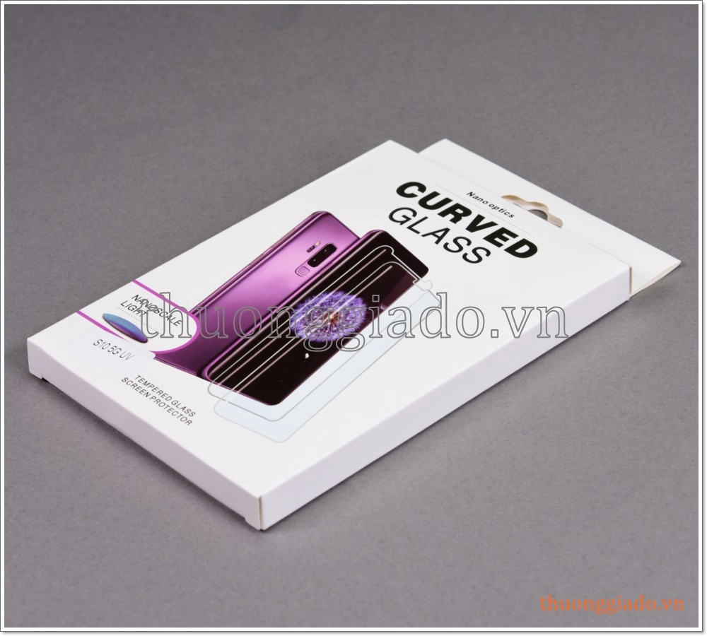 Dán kính cường lực Galaxy S10 5G/ G977 (dán full màn hình, full keo UV)