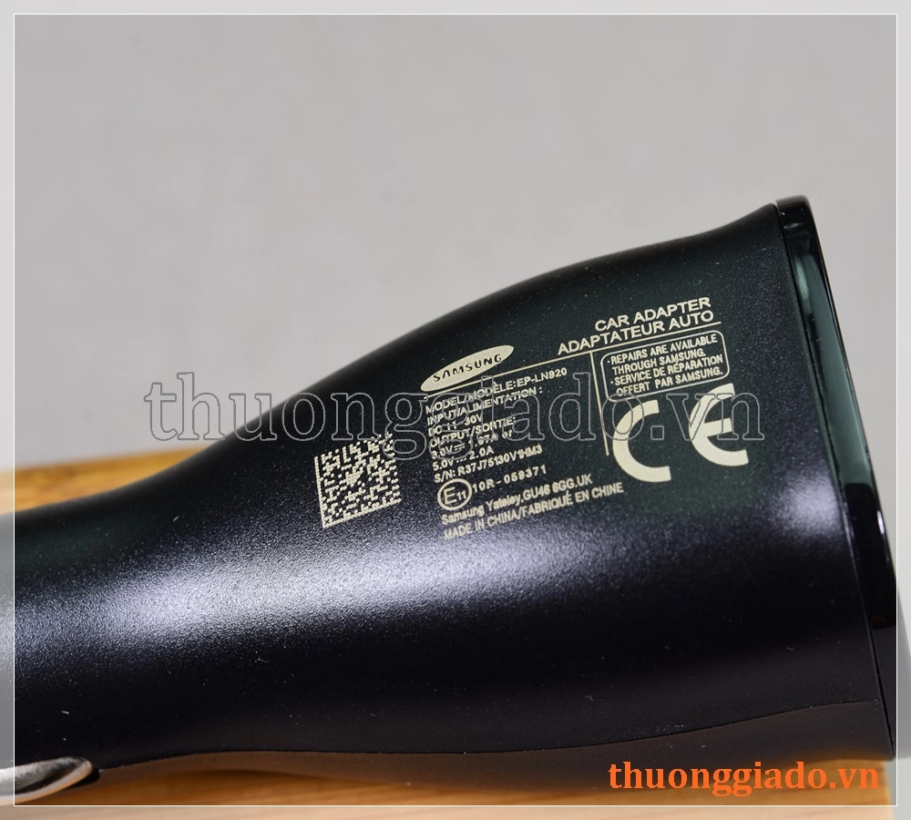 Củ sạc nhanh trên ô tô Samsung EP-LN920 (5V-2A, 9V-1.6A (tẩu sạc trên xe hơi)