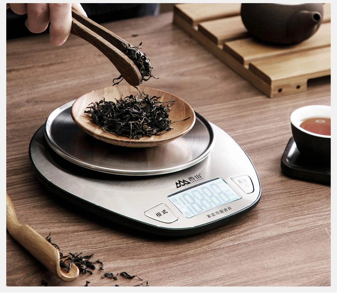 Cân bếp điện tử Xiaomi SENSSUN EK518 (vỏ inox), độ chính xác cao, max 5kg