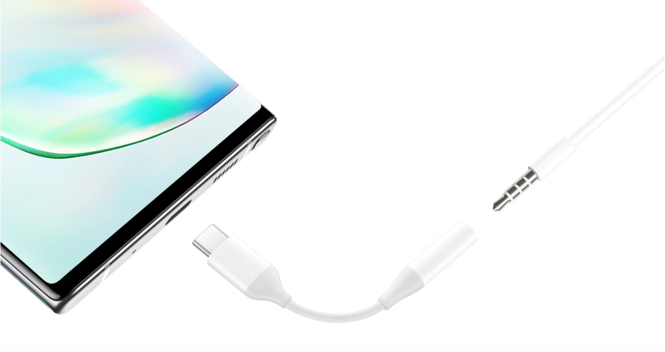 Giắc chuyển đổi tai nghe Samsung USB-C sang 3.5mm, N970, N975, N985, G988