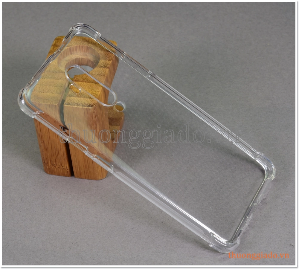 Ốp lưng Silicone OnePlus 7T Pro (1+7T Pro), ốp dẻo trong suốt, chống sốc 4 góc