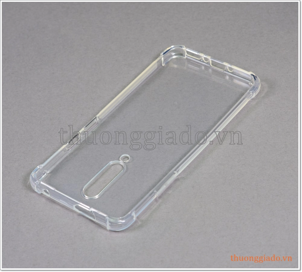 Ốp lưng silicone OnePlus 7 Pro (1+7 Pro), ốp dẻo trong suốt chống sốc 4 góc