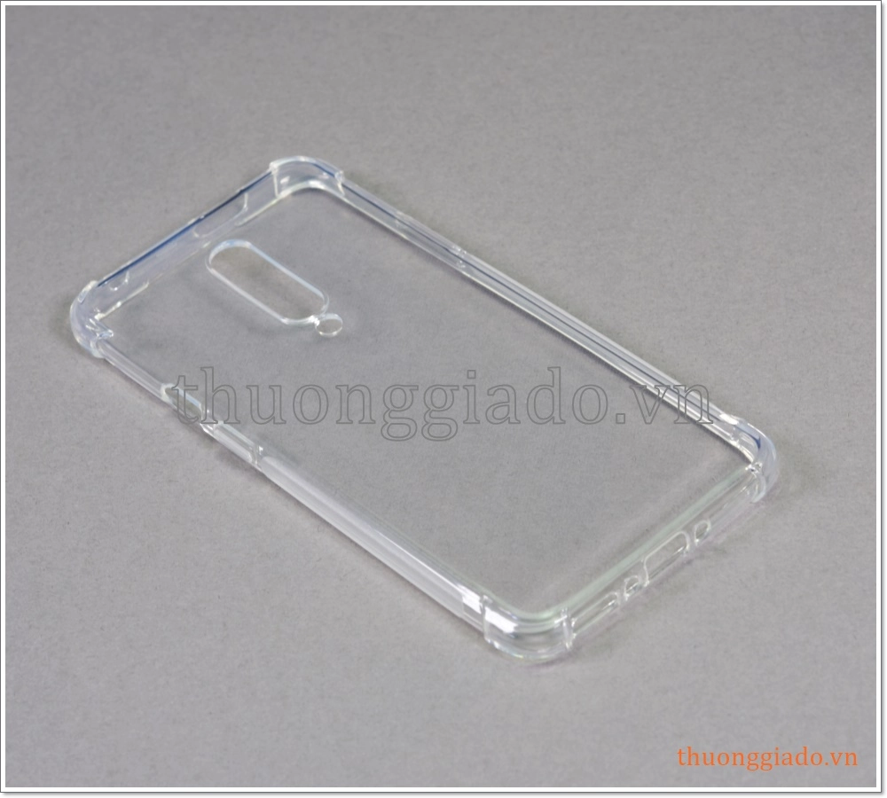 Ốp lưng silicone OnePlus 7 Pro (1+7 Pro), ốp dẻo trong suốt chống sốc 4 góc