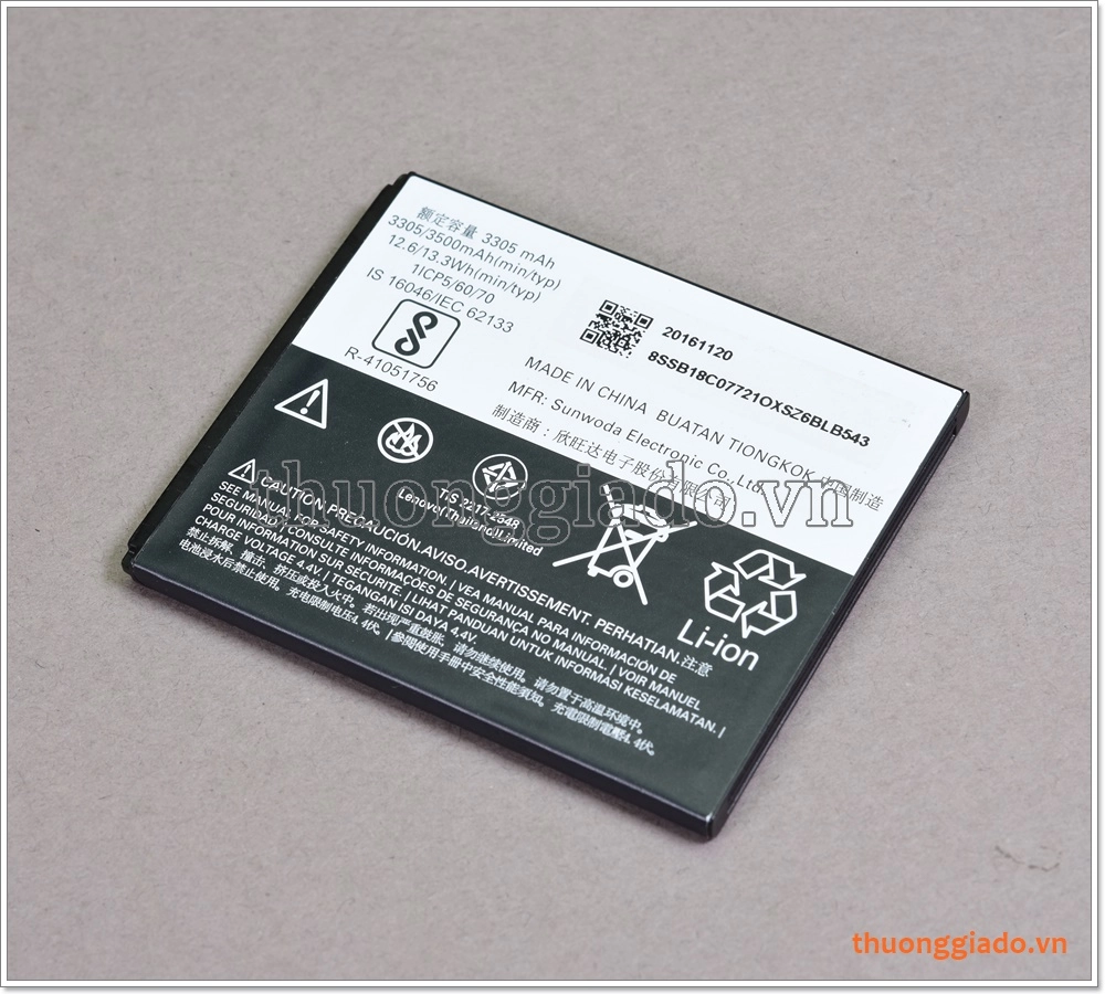 Thay pin Motorola Moto E3 Power , Motorola GK50 XT1706 (3500mAh, 13.3Wh