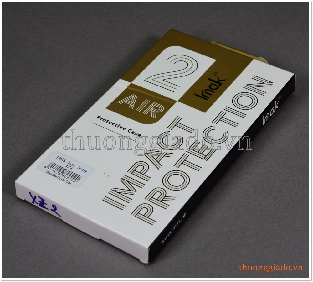 Ốp lưng Sony Xperia XZ2 (5.7"), nhựa cứng trong suốt hiệu iMak