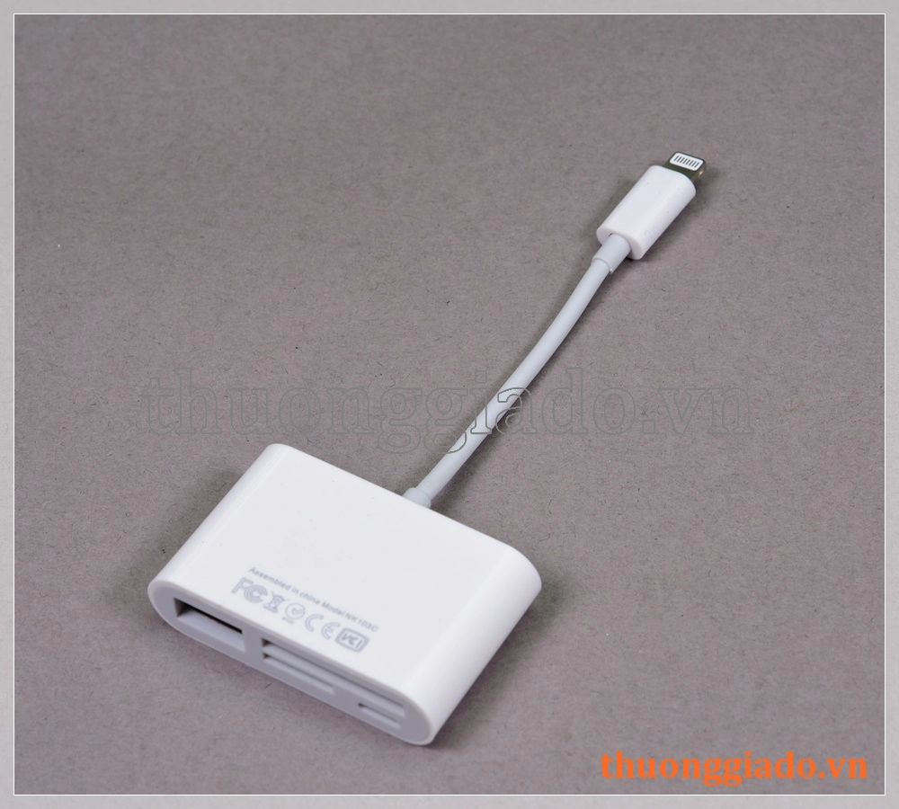 Lightning to multi-function adapter (Model: NK103C), 4 in 1