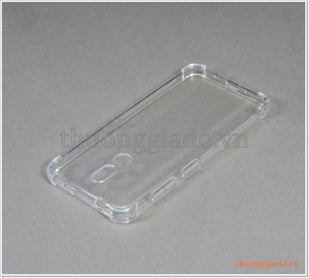 Ốp lưng silicone Nokia 3.2 (6.2 inch), ốp dẻo trong suốt chống sốc 4 góc Ốp lưng silicone Nokia 3.2 (6.2 inch), ốp dẻo trong suốt chống sốc 4 góc
