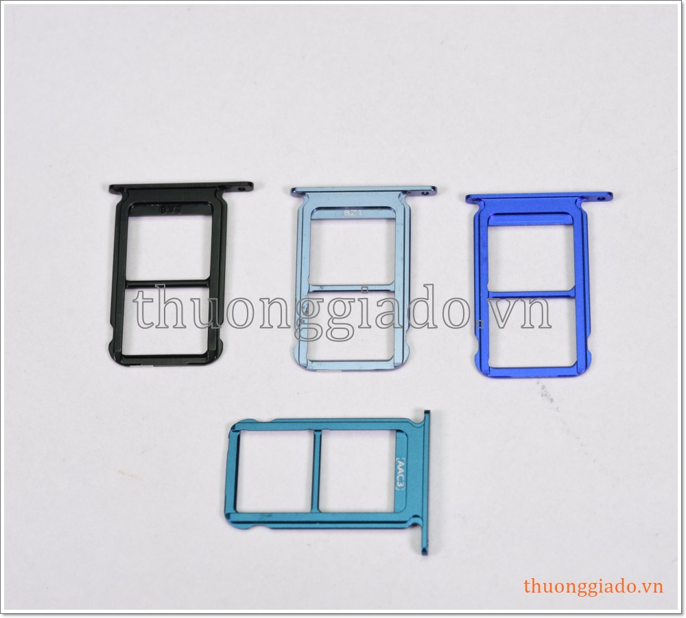 Khay sim Honor 10, bản 02 sim, hai ngăn đựng sim trong một (nano sim)
