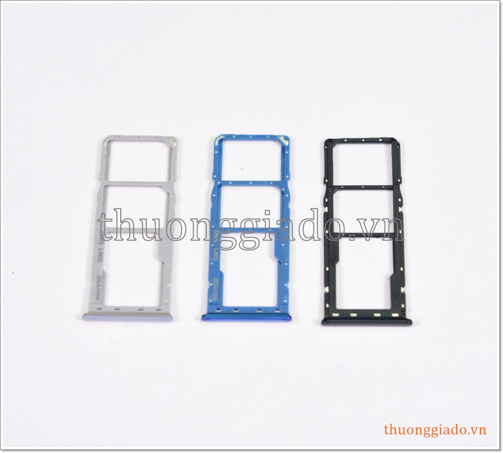Khay sim Samsung Galaxy A50, Galaxy A30, Galaxy A20, kèm ngăn đựng thẻ nhớ micro sd/ tf