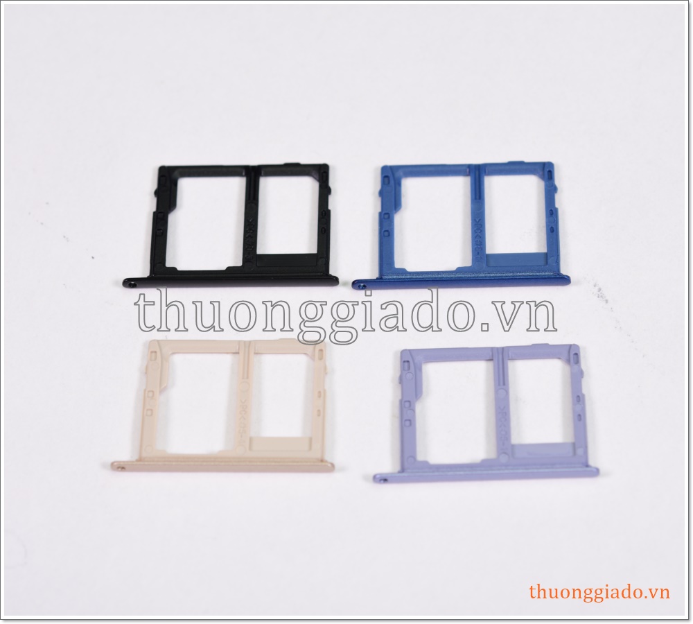 Khay sim Samsung Galaxy A6+, Samsung A605, khay sim 2 kèm ngăn đựng thẻ nhớ