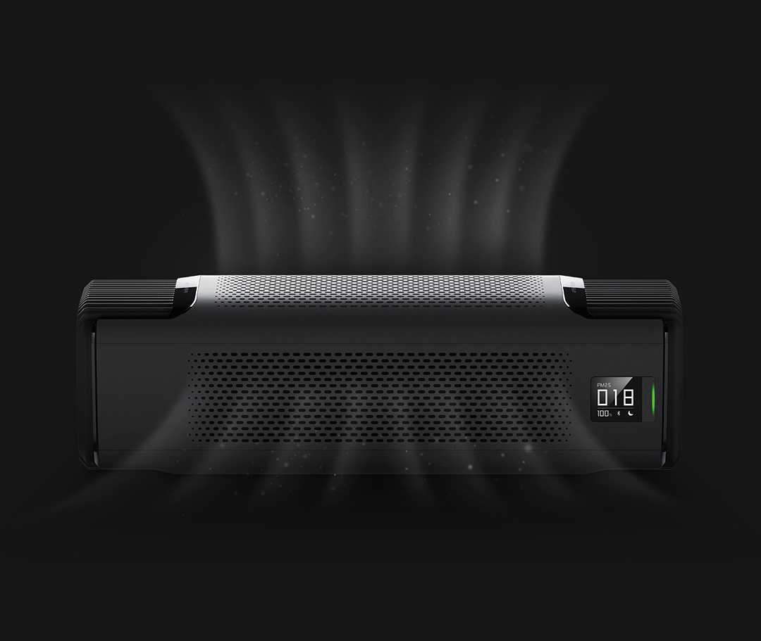 Máy lọc không khí trên xe hơi (ô tô) Xiaomi Roidmi P8S (80m3/h, màn oled)