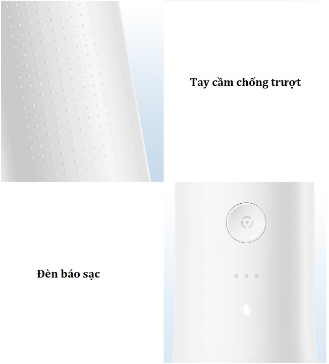 Máy tăm nước cầm tay Xiaomi Soocas W3, vệ sinh răng miệng (01 đầu phun đi kèm)