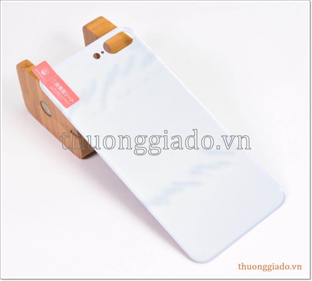 Miếng dán lưng iPhone 8 Plus, iPhone 7 Plus (vân Carbon)