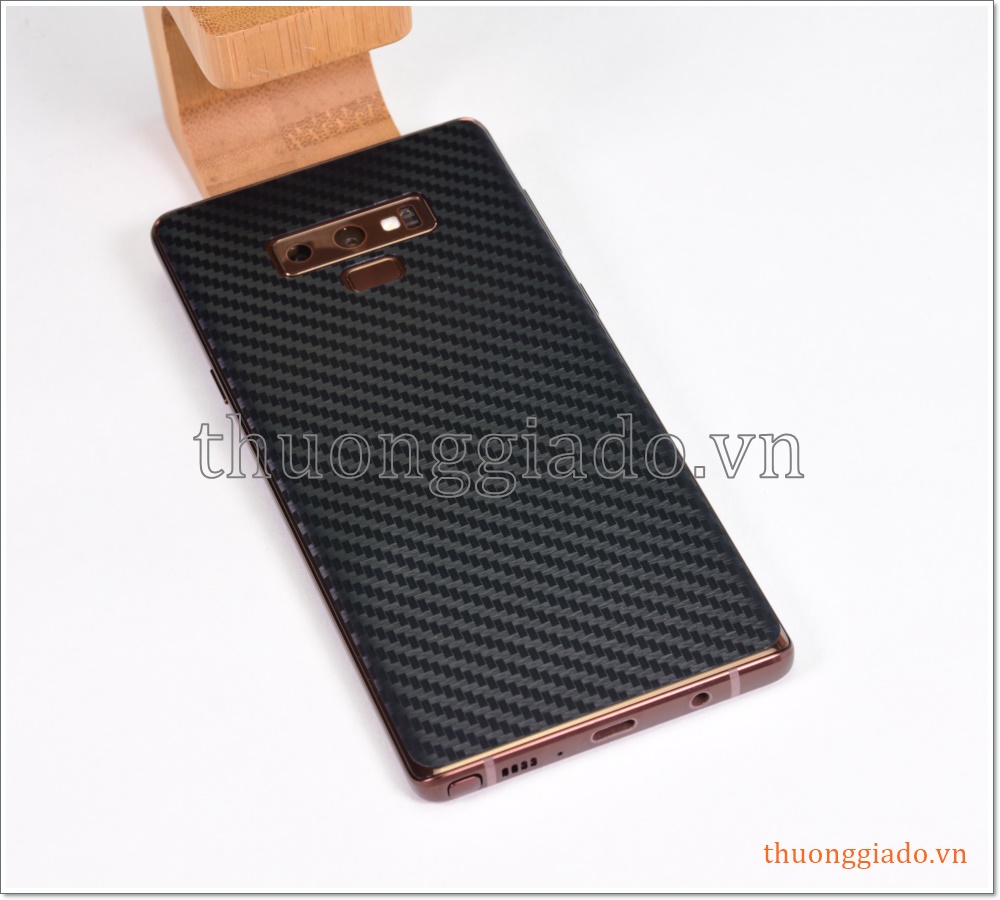 Miếng dán lưng Samsung Note 9, N960, Galaxy Note9 (vân Carbon)