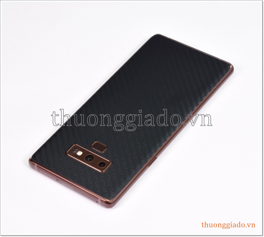 Miếng dán lưng Samsung Note 9, N960, Galaxy Note9 (vân Carbon)