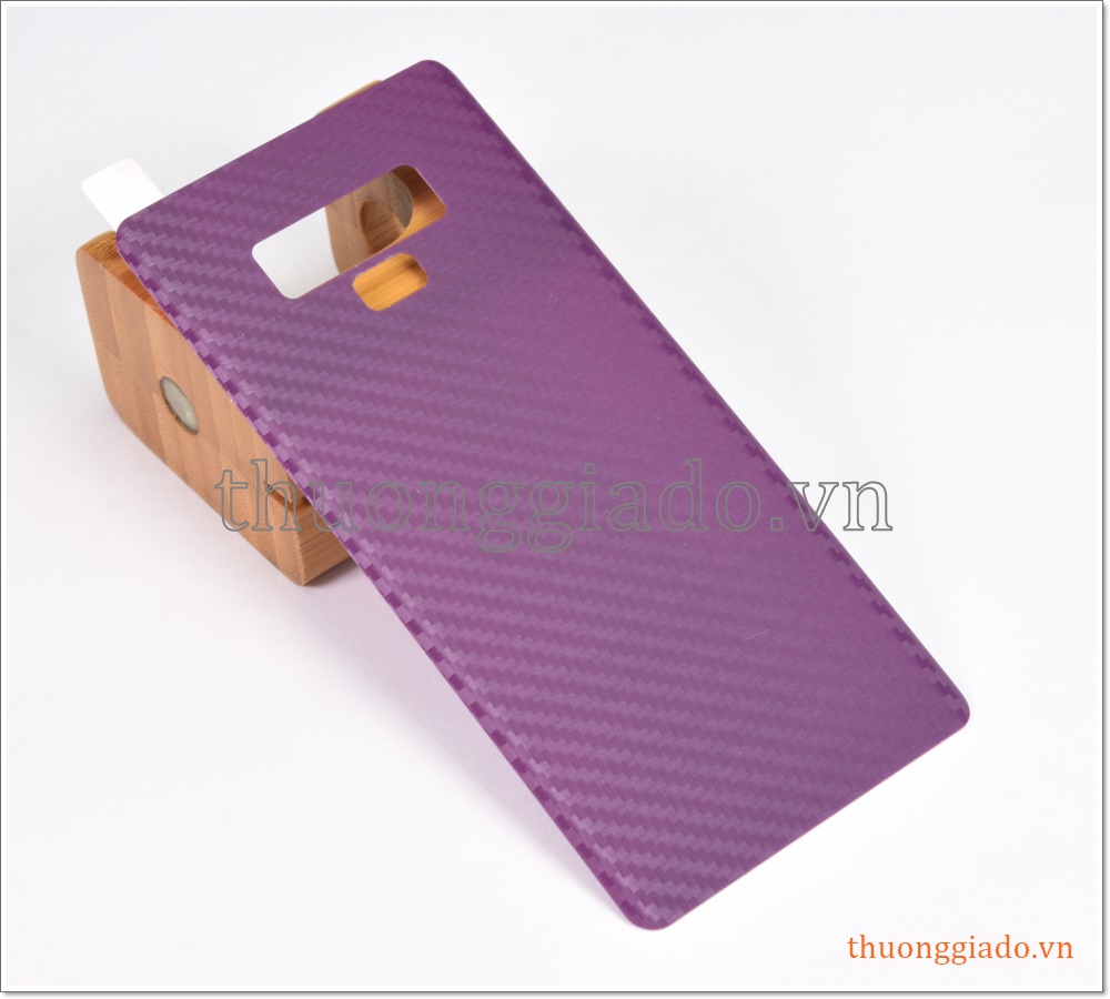 Miếng dán lưng Samsung Note 9, N960, Galaxy Note9 (vân Carbon)