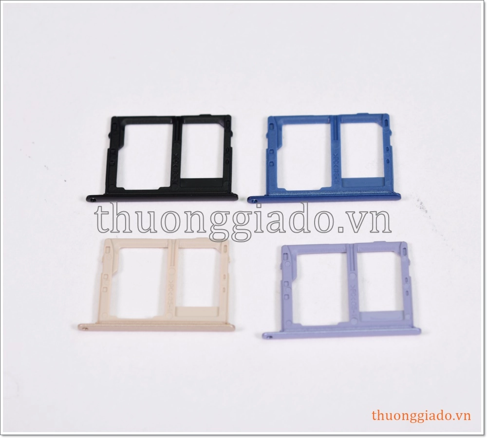 Khay sim Samsung Galaxy A6+, Samsung A605, khay sim 2 kèm ngăn đựng thẻ nhớ